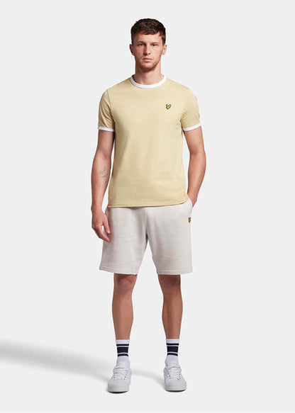 Lyle & Scott Korte Broeken  Sweat short - light mist 