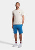 Lyle & Scott Korte Broeken  Sweat short - spring blue 