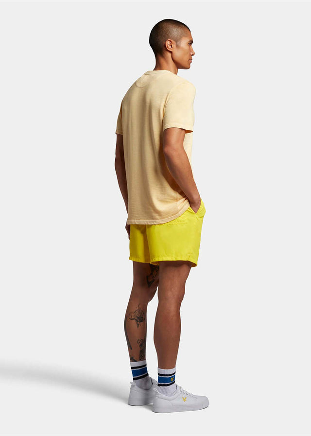 Lyle & Scott Swimwear  Plain swimshort - sunshine yellow 