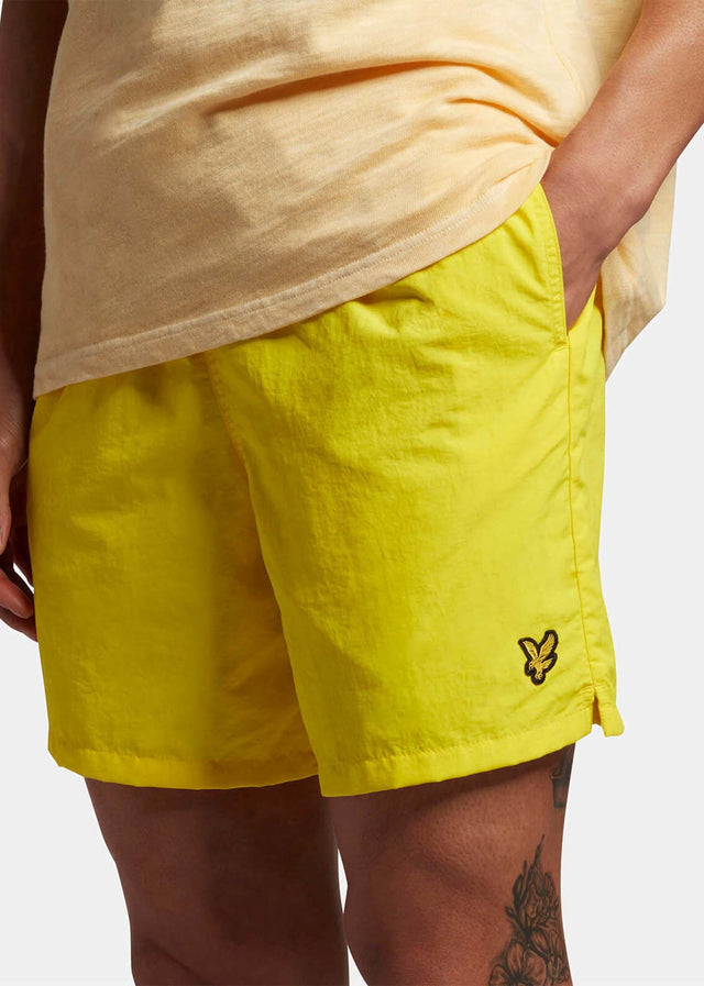 Lyle & Scott Swimwear  Plain swimshort - sunshine yellow 