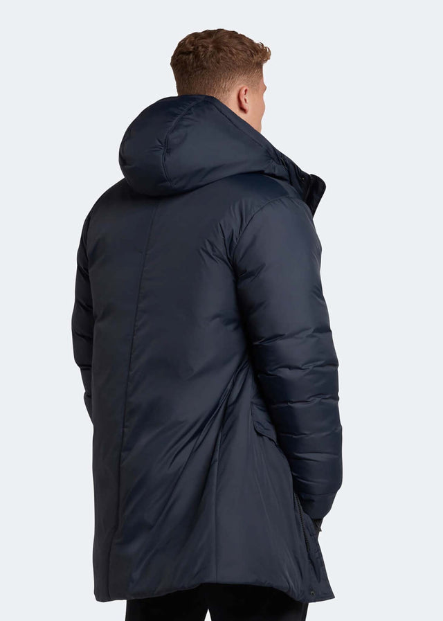 Lyle & Scott Jackets  Long line internal padded jacket - dark navy 