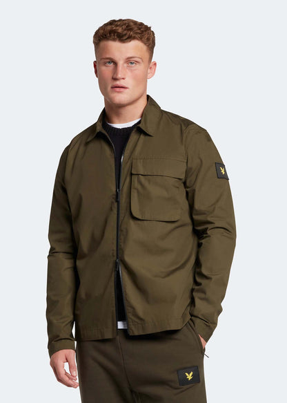 Lyle & Scott Overshirts  Pocket overshirt - olive 