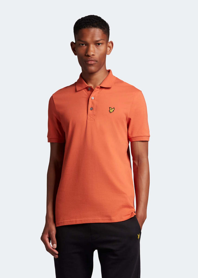 Lyle & Scott Polos  Plain polo shirt - victory orange 