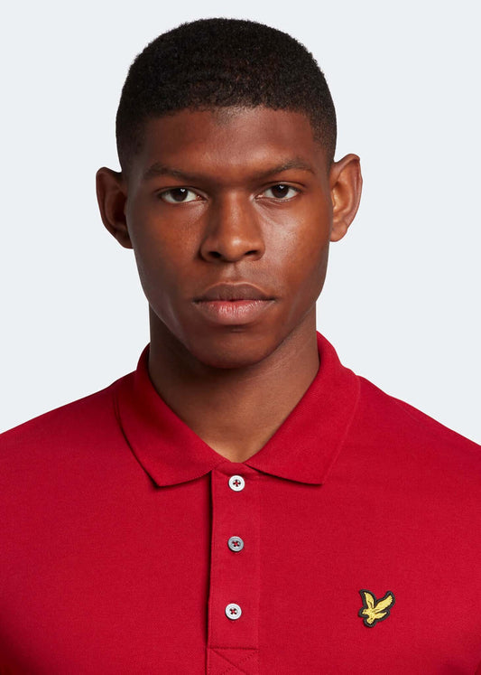 Lyle and Scott polo red