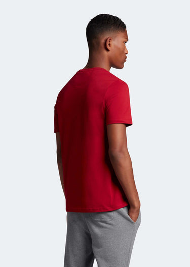 Lyle & Scott T-shirts  Plain t-shirt - tunnel red 