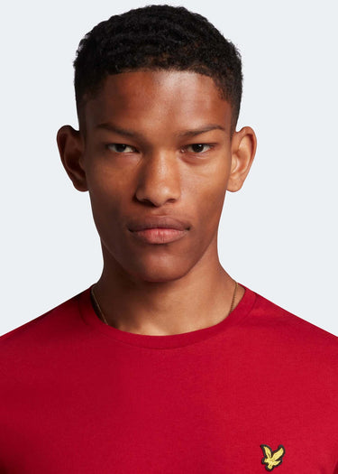 Lyle & Scott T-shirts  Plain t-shirt - tunnel red 