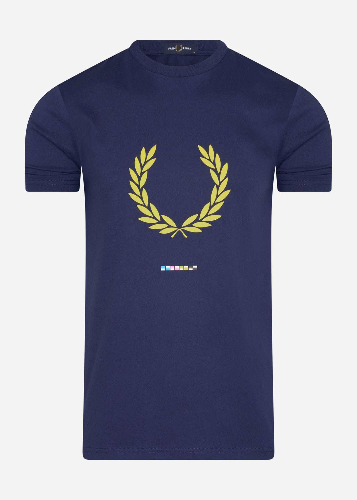 Print registration t-shirt - french navy