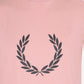 Print registration t-shirt - chalky pink