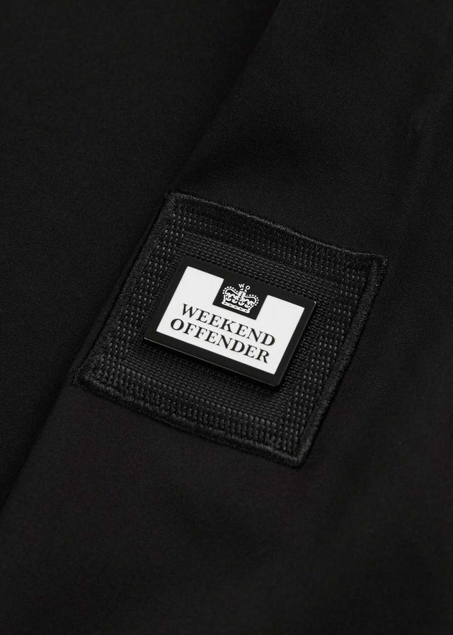 Weekend Offender Jackets  Stipe softshell - black 