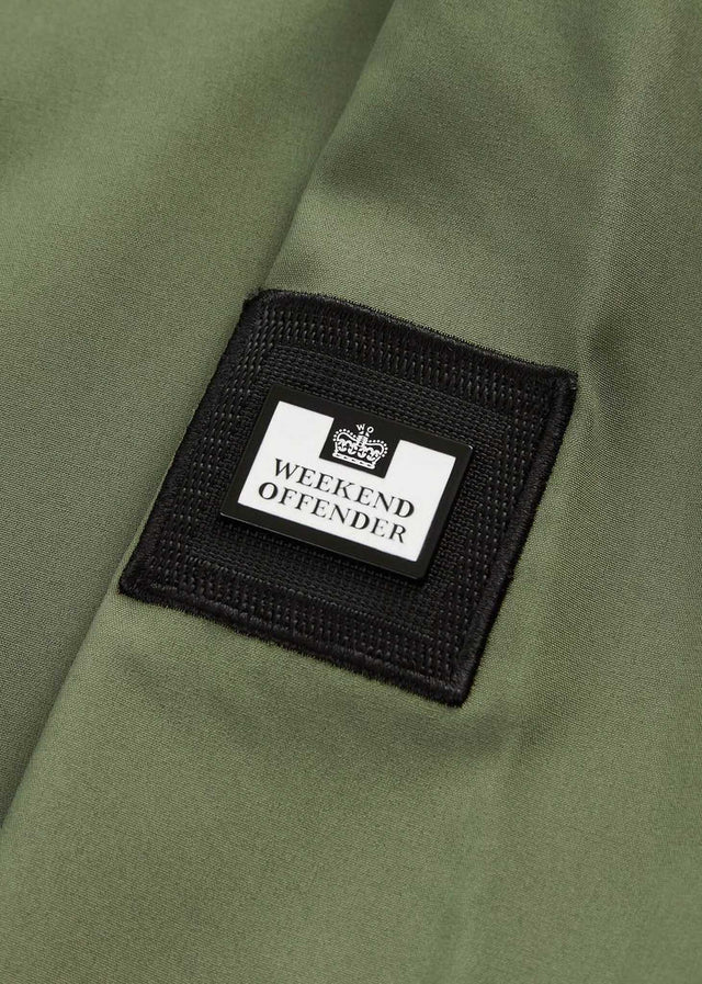 Weekend Offender Jackets  Stipe softshell - green clay 