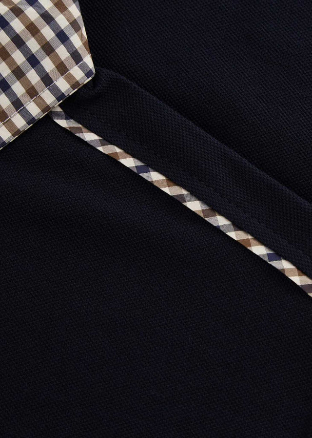 Weekend Offender Long Sleeve Polos  Tavarez - navy 