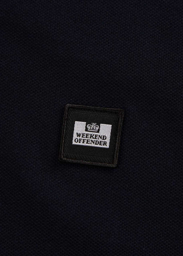 Weekend Offender Long Sleeve Polos  Tavarez - navy 