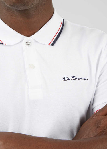 Ben Sherman Polo's  Signature polo - white 