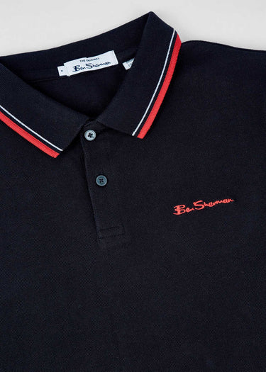 Ben Sherman Polo's  Signature polo - black 