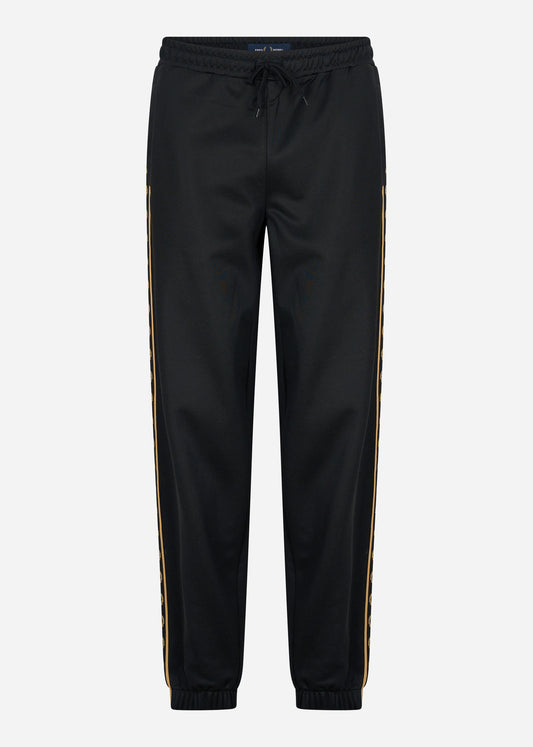 fred perry broek gold logo taped 
