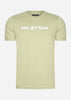 MA.Strum T-shirts  MA.Strum chest print tee - tea 