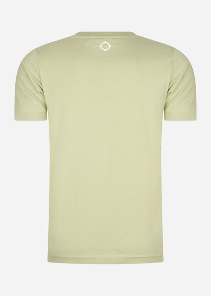 MA.Strum T-shirts  MA.Strum chest print tee - tea 