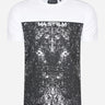MA.Strum T-shirts  Half body print tee - optic white 