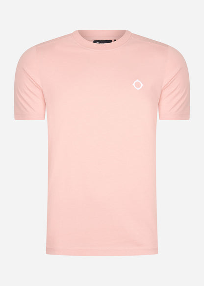 MA.Strum T-shirts  SS icon tee - mud pink 