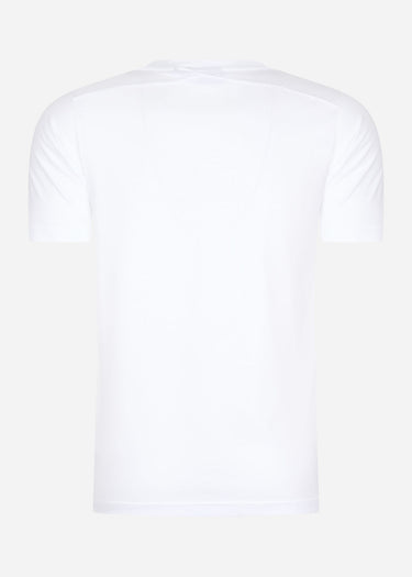 MA.Strum T-shirts  SS icon tee - optic white 