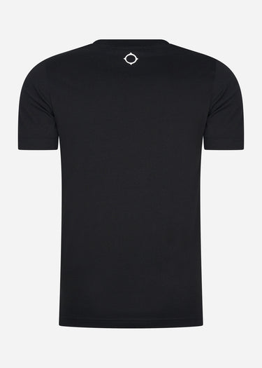 MA.Strum T-shirts  MA.Strum chest print tee - jet black 