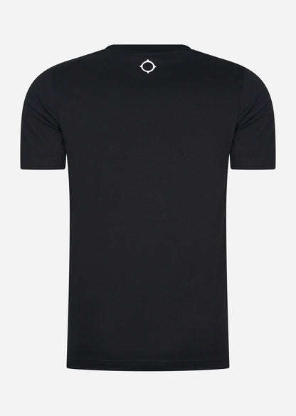 MA.Strum T-shirts  MA.Strum chest print tee - jet black 