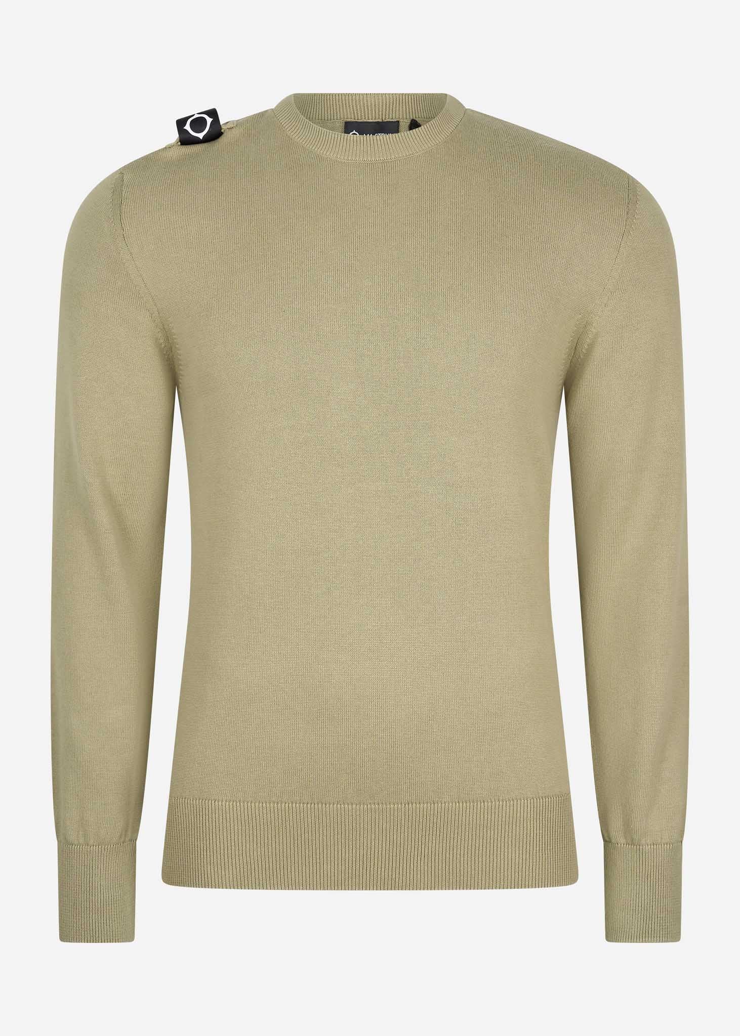 MA.Strum Truien  Crew neck knit - tea 