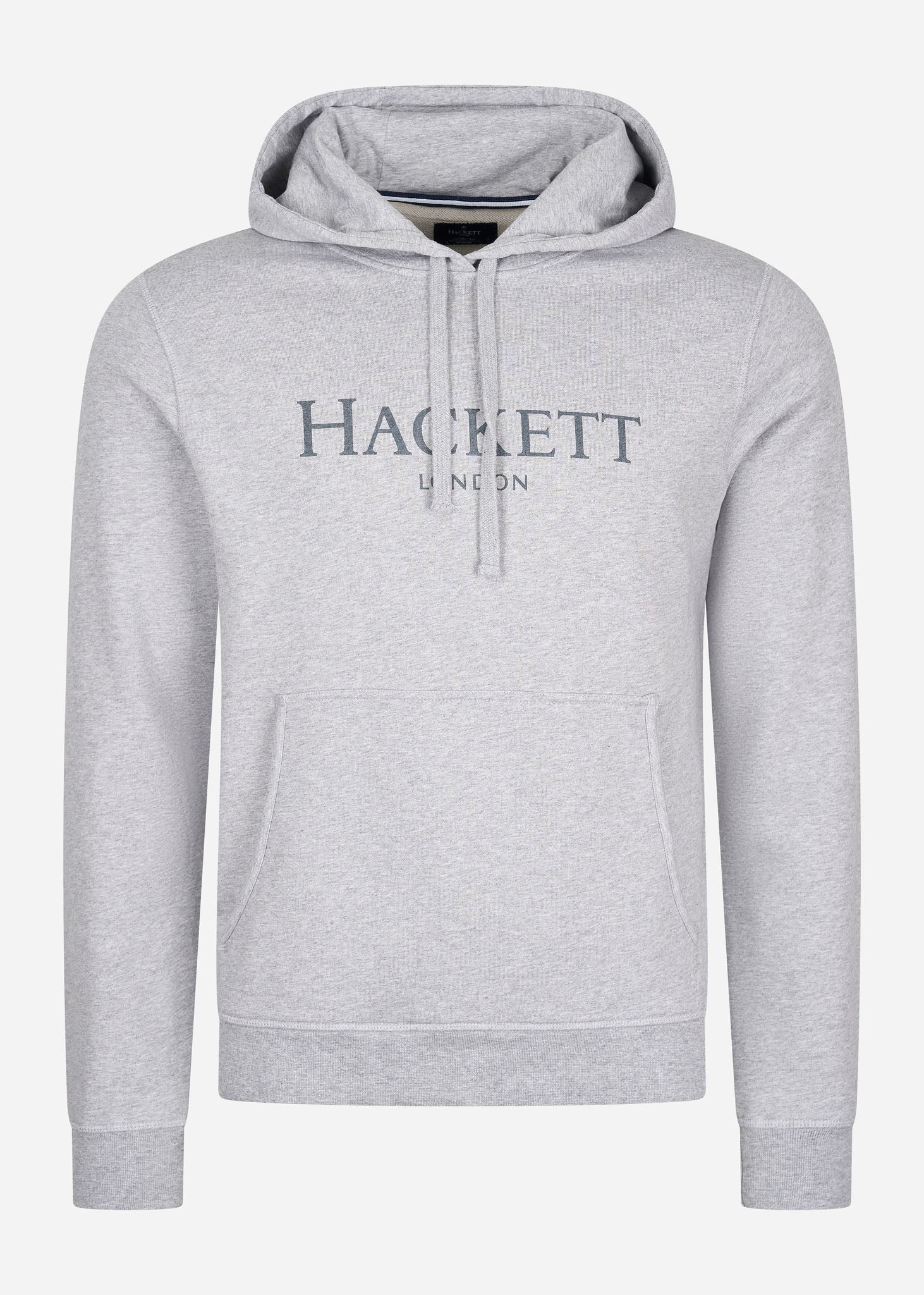 Hackett London Hoodies  Logo hoodie - light grey marl 