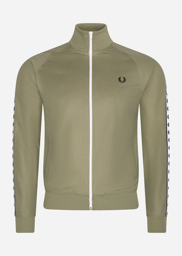 Fred Perry Vesten  Taped track jacket - sage 