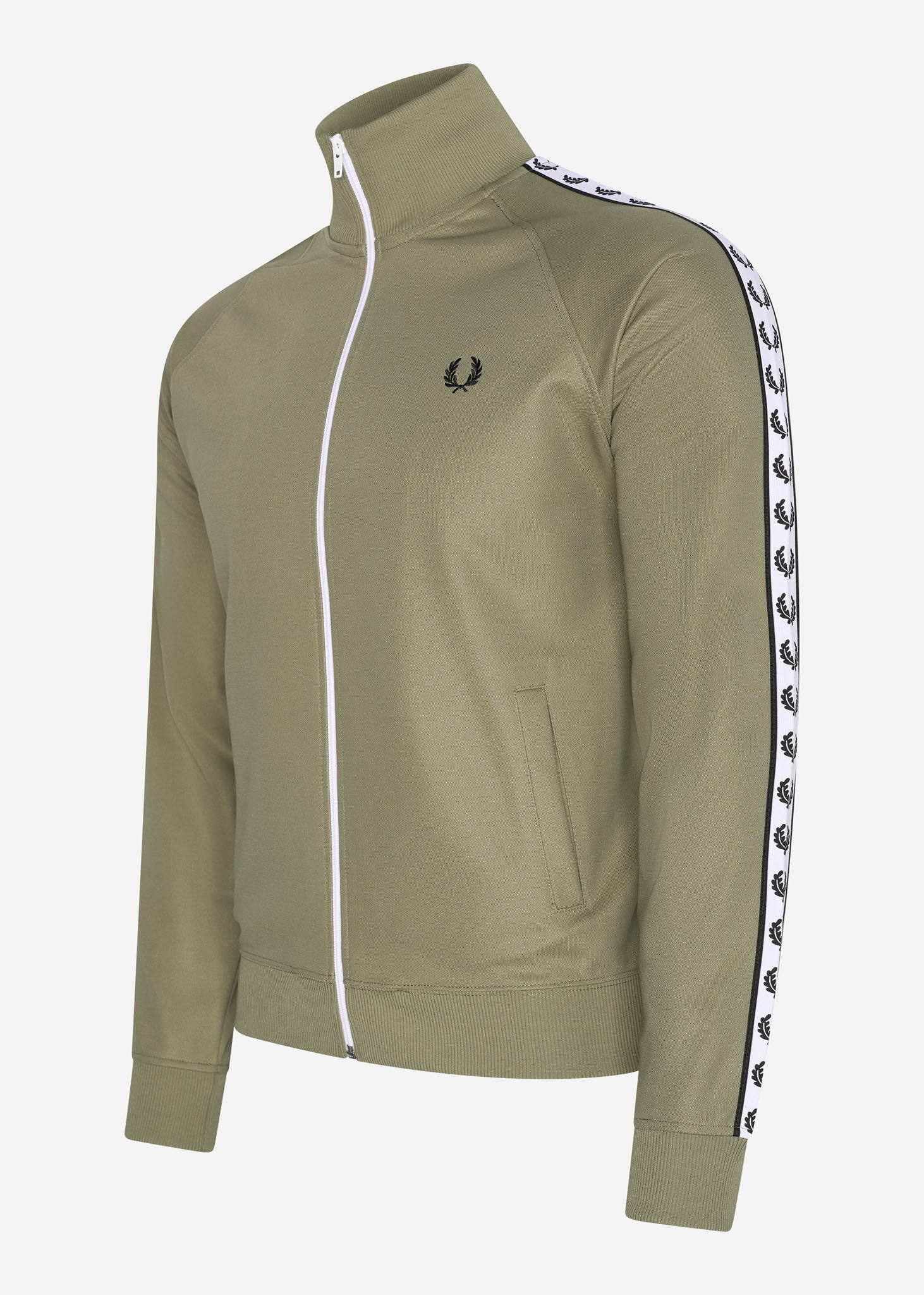 Fred Perry Vesten  Taped track jacket - sage 