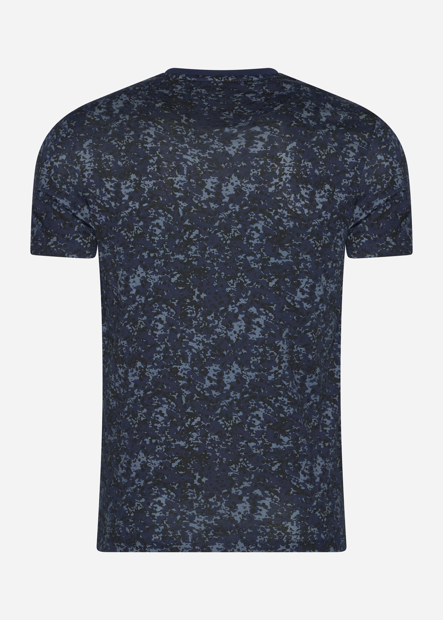 Earth print t-shirt - dark navy