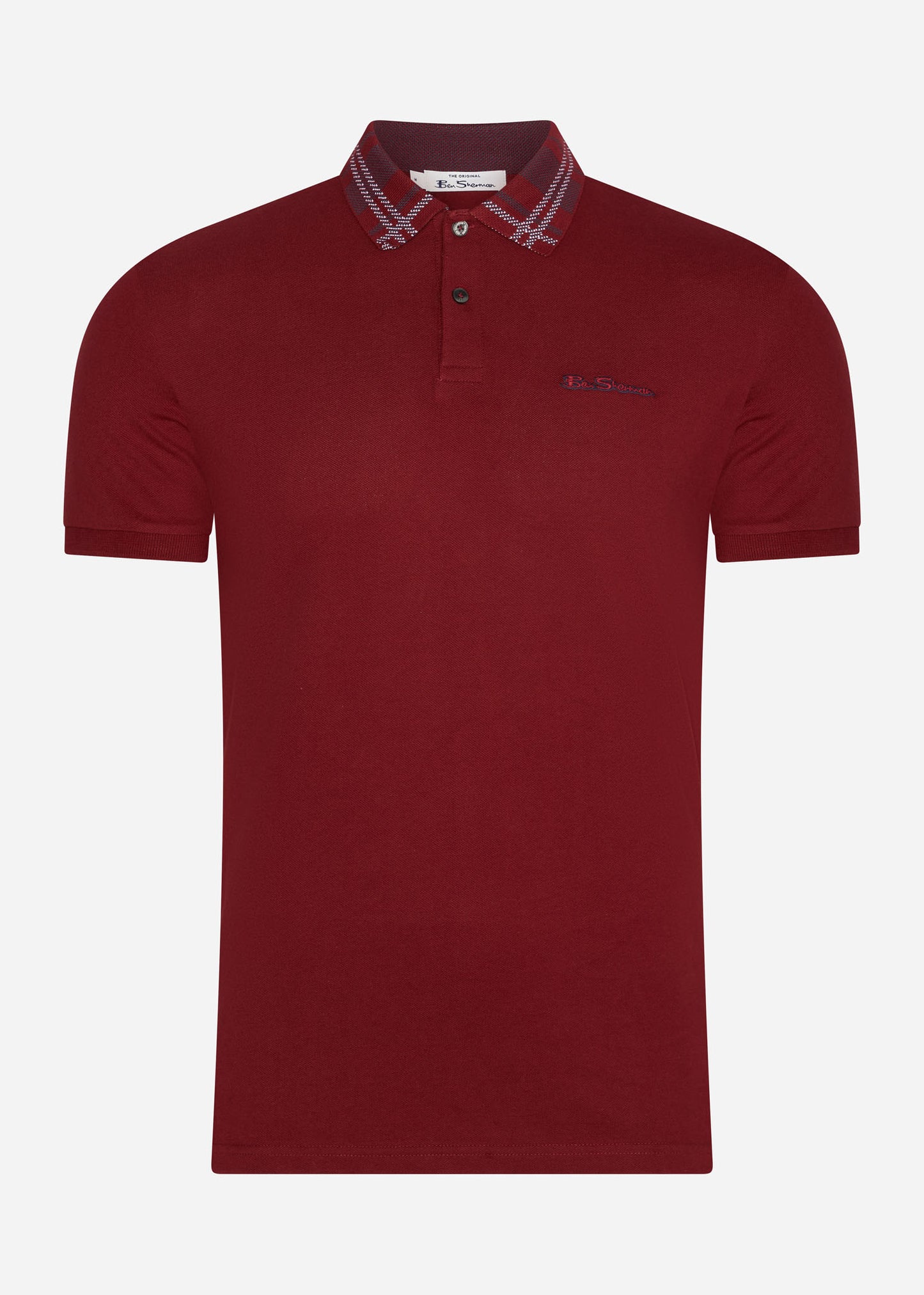 Collar interest polo - red