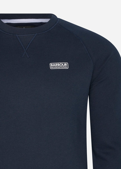 Barbour International Truien  Essential crew sweat - international navy 