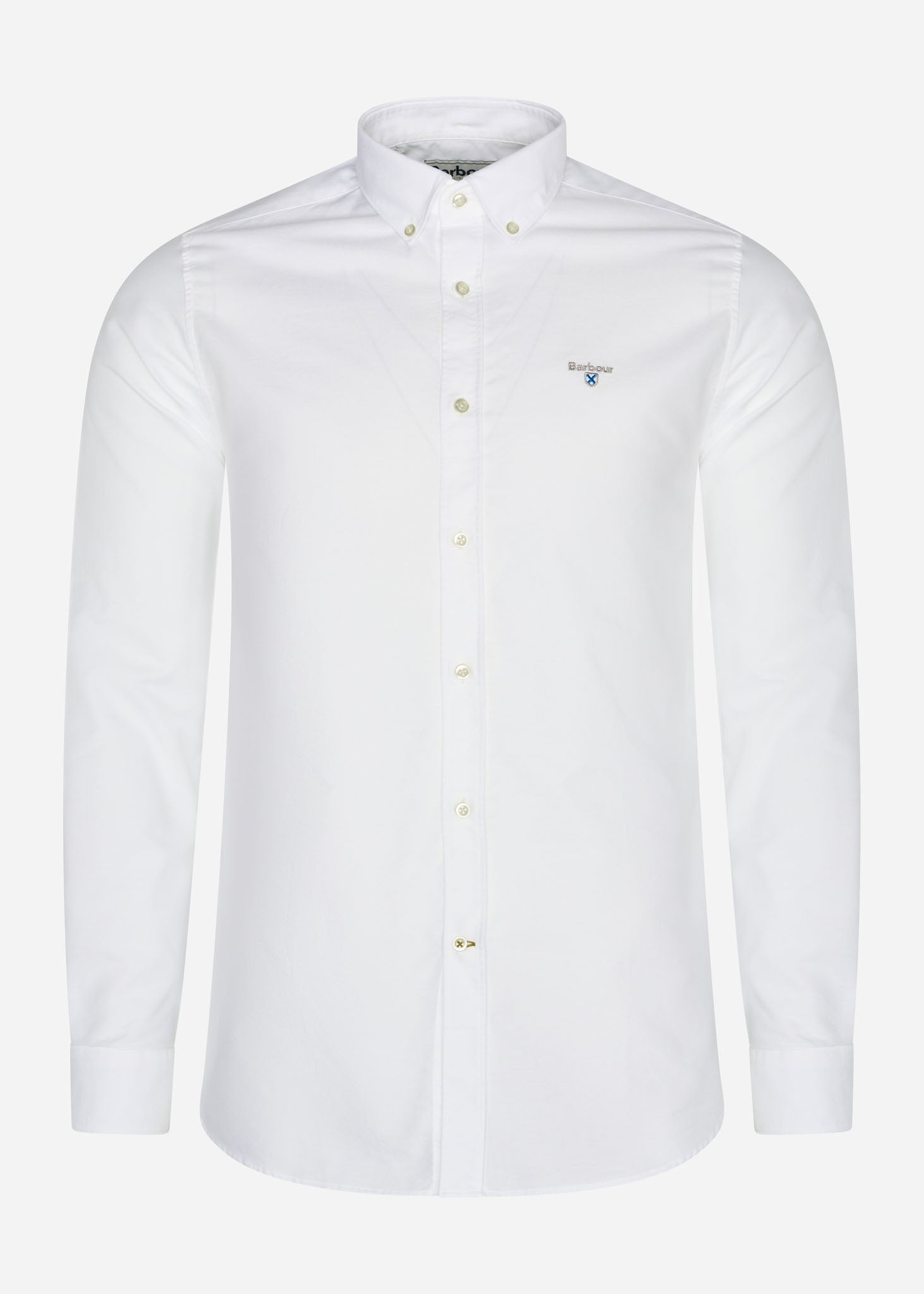 Barbour Overhemden  Oxford 3 tailored shirt - white 