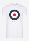 Ben Sherman T-shirts  Target tee - white 