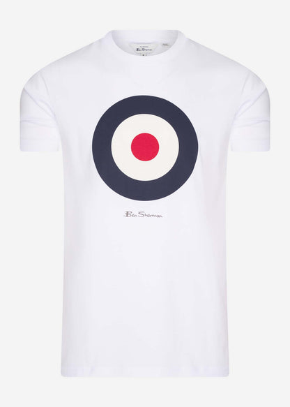 Ben Sherman T-shirts  Target tee - white 