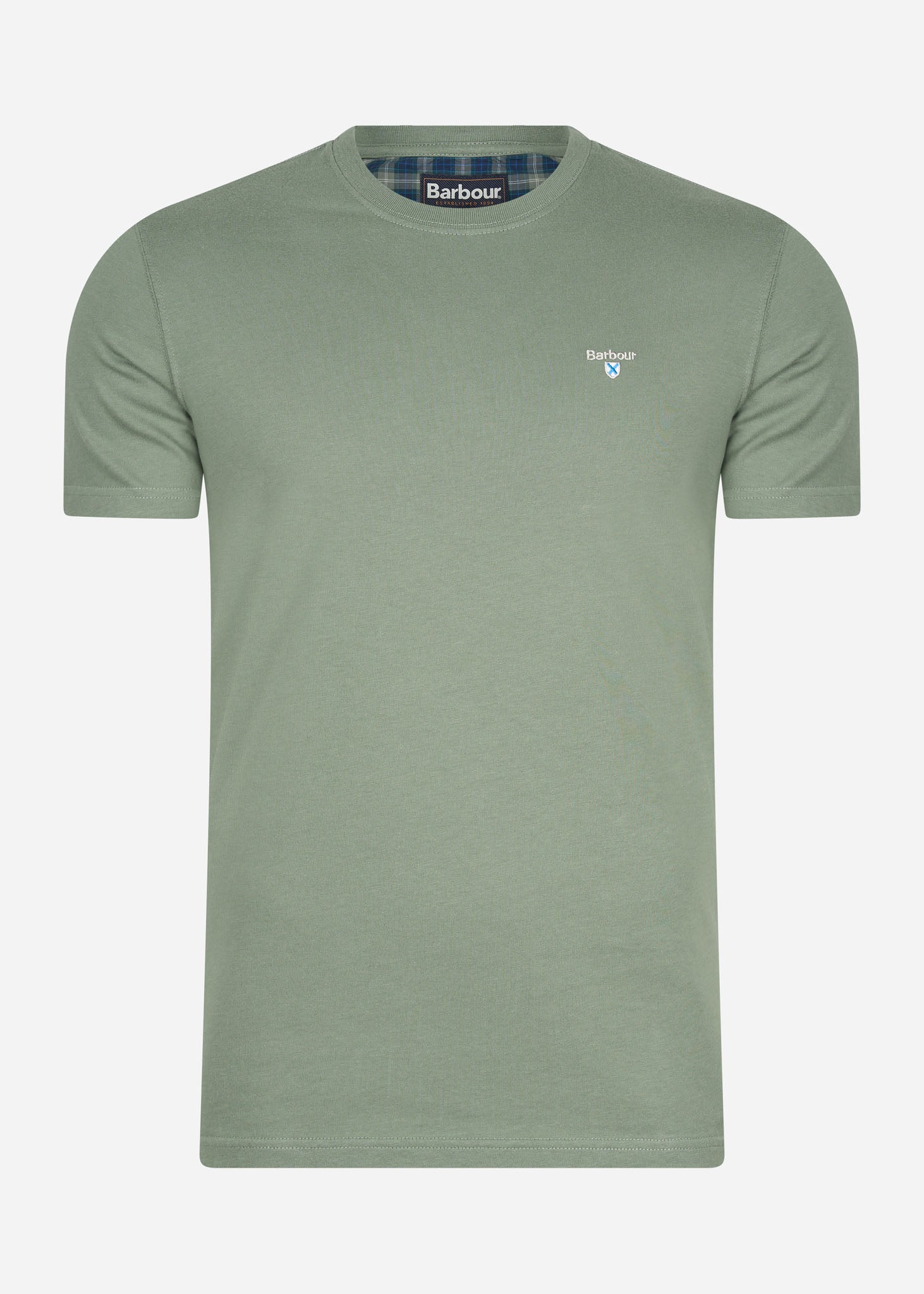 Barbour T-shirts  Tartan sports tee - agave green 