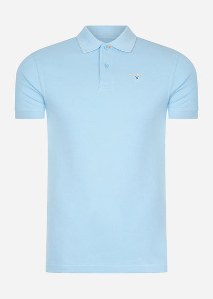 Barbour Polo's  Sports polo - sky 