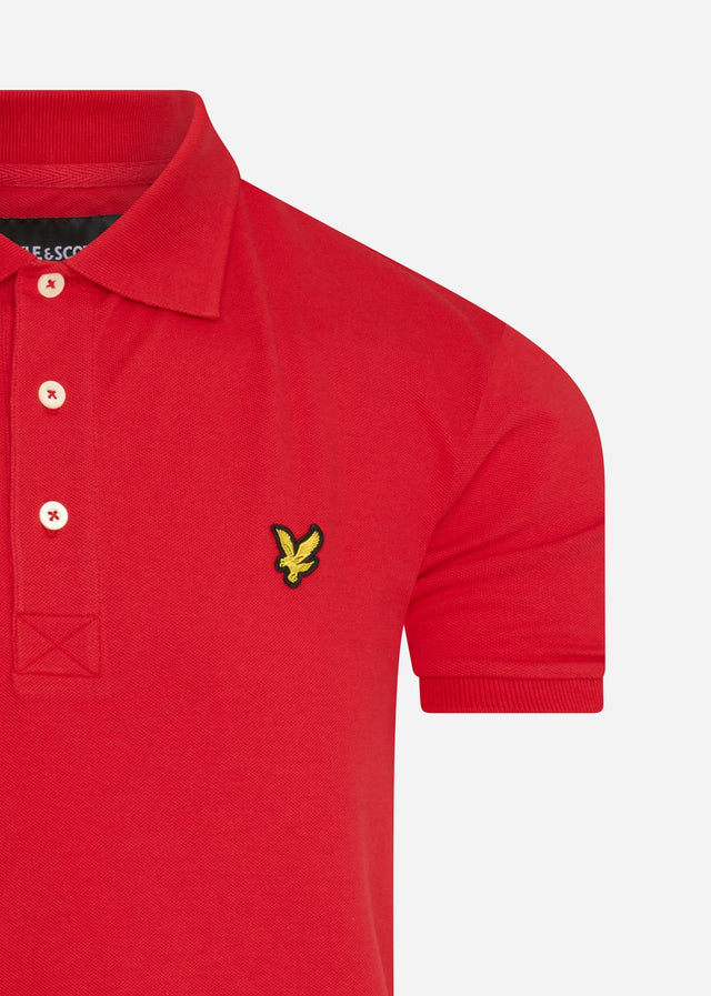 Lyle & Scott Polos  Plain polo shirt - gala red 