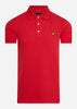 Lyle & Scott Polo's  Plain polo shirt - gala red 