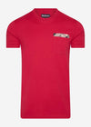 Barbour T-shirts  Durness pocket tee - chilli red 