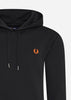 Fred Perry Hoodies  Laurel wreath hooded sweatshirt - black 