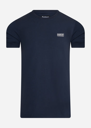 Barbour International T-shirts  Essential small logo tee - navy 