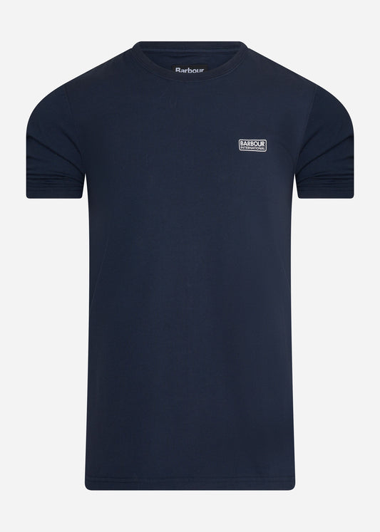 barbour international t-shirt navy