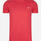 Fred Perry T-shirts  Contrast tape ringer t-shirt - washed red oxblood 