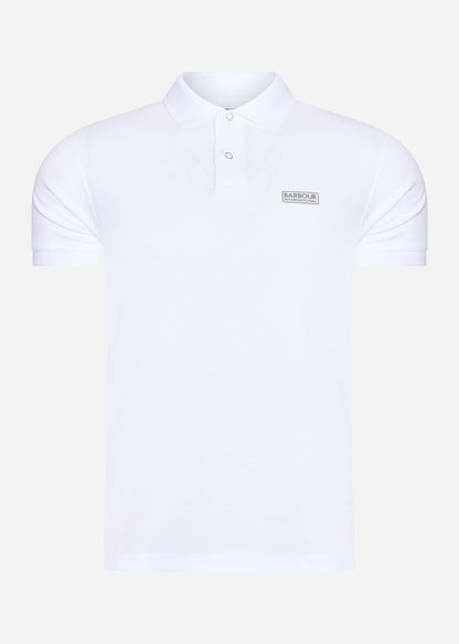 Barbour International Polo's  Essential polo - white 