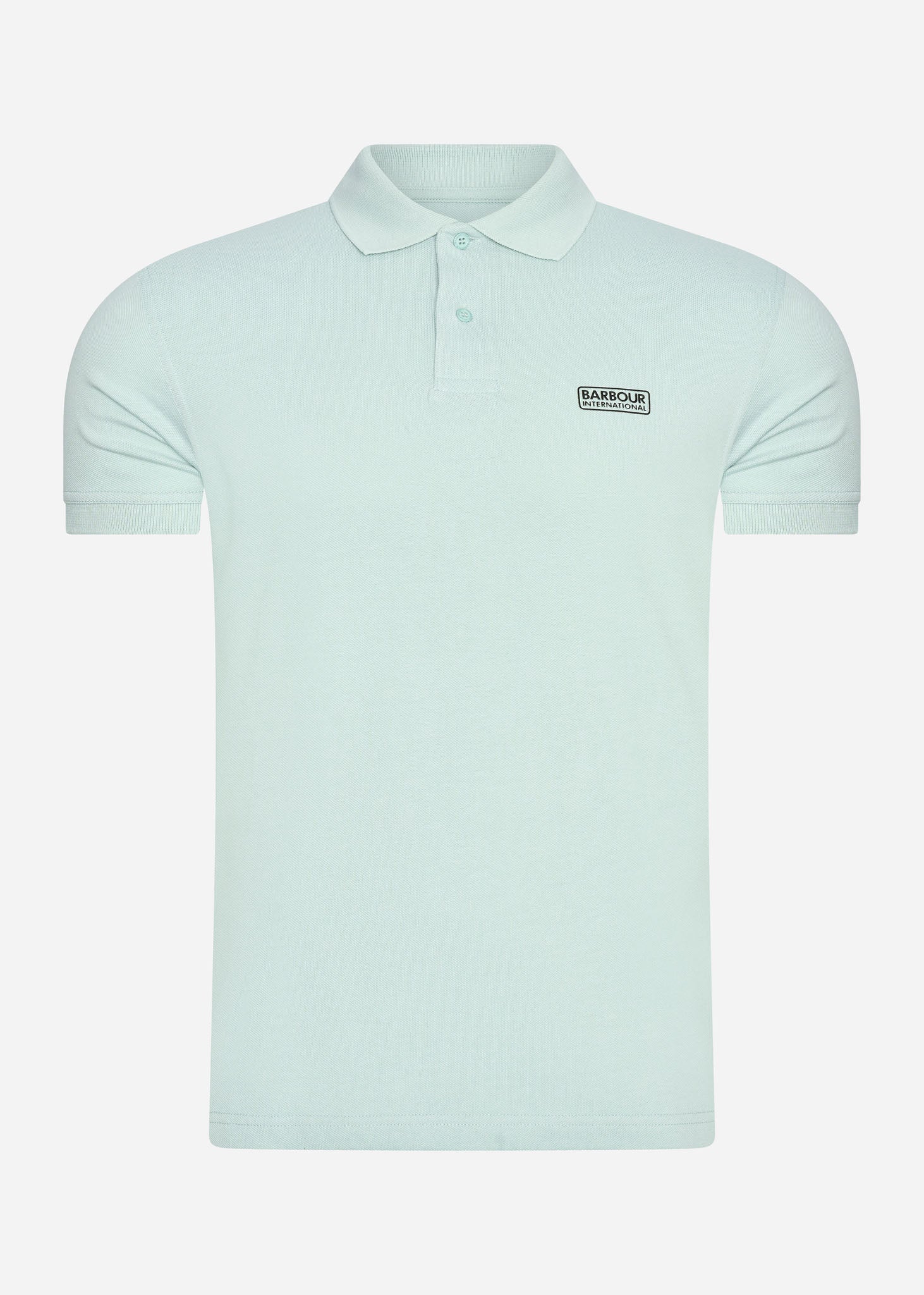 Barbour International Polo's  Essential polo - pastel spruce 