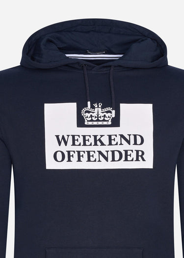 Weekend Offender Hoodies HM service - navy