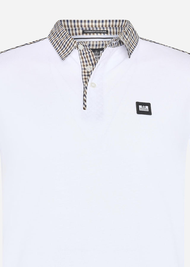 Weekend Offender Polos  Costa - white 