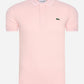 lacoste polo roze pink slim fit